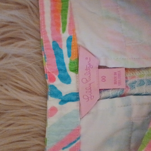 🎀PRICE DROP TODAY 🏖 🤍💙💚💖SUPER CUTE LILLY PULITZER SHORTS - Picture 5 of 7